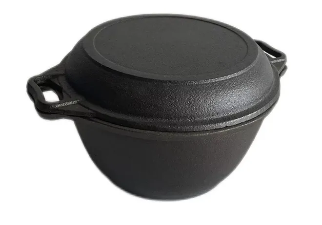5 qt cast iron enamel dutch oven