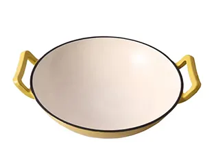 deep cast iron skillet with lid