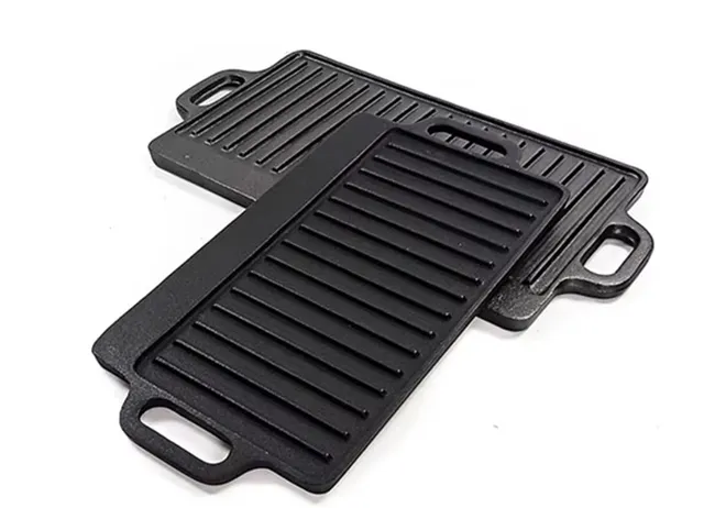round cast iron griddle